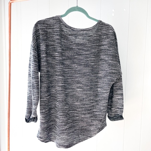 Heathered Slub Knit Sweater - Picture 4 of 5